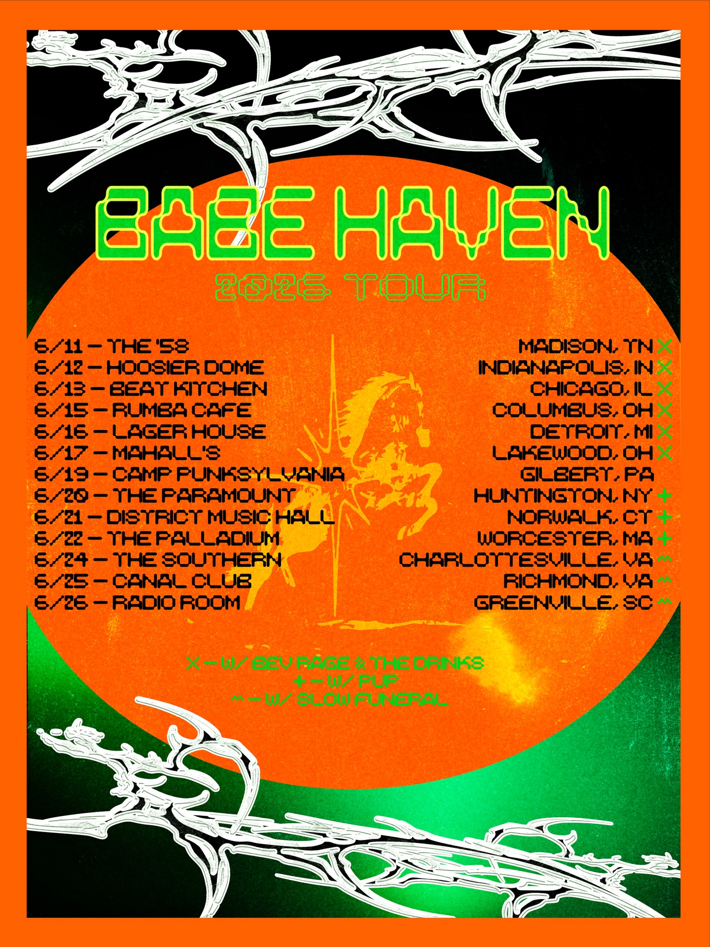 Babe Haven Tour Poster 2026